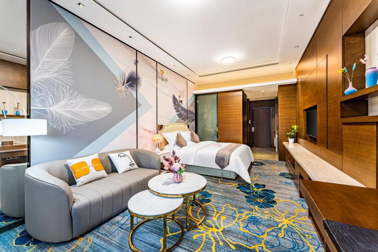 Qingman Apartment Guangzhou Zhujiang New Town East Railway Station Branch Exteriör bild