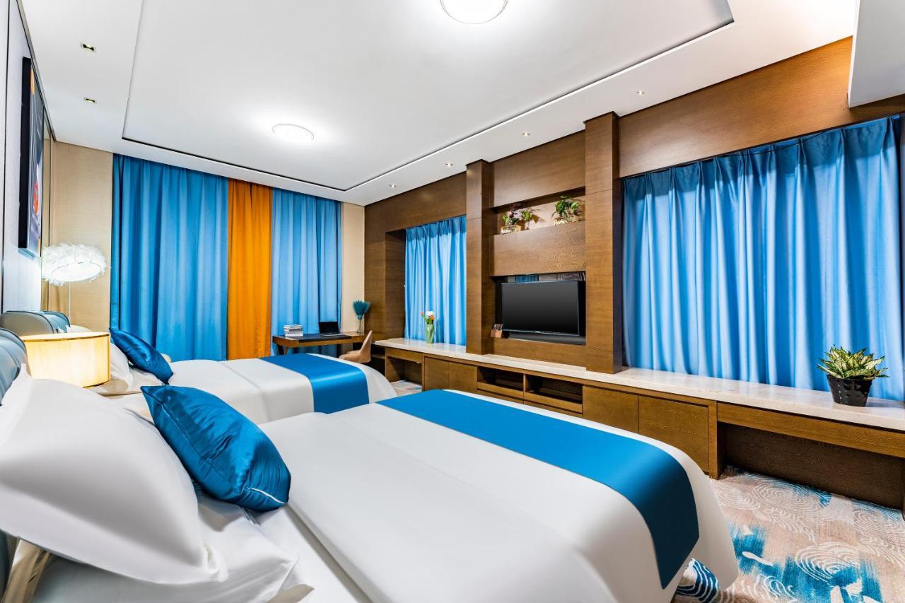 Qingman Apartment Guangzhou Zhujiang New Town East Railway Station Branch Exteriör bild