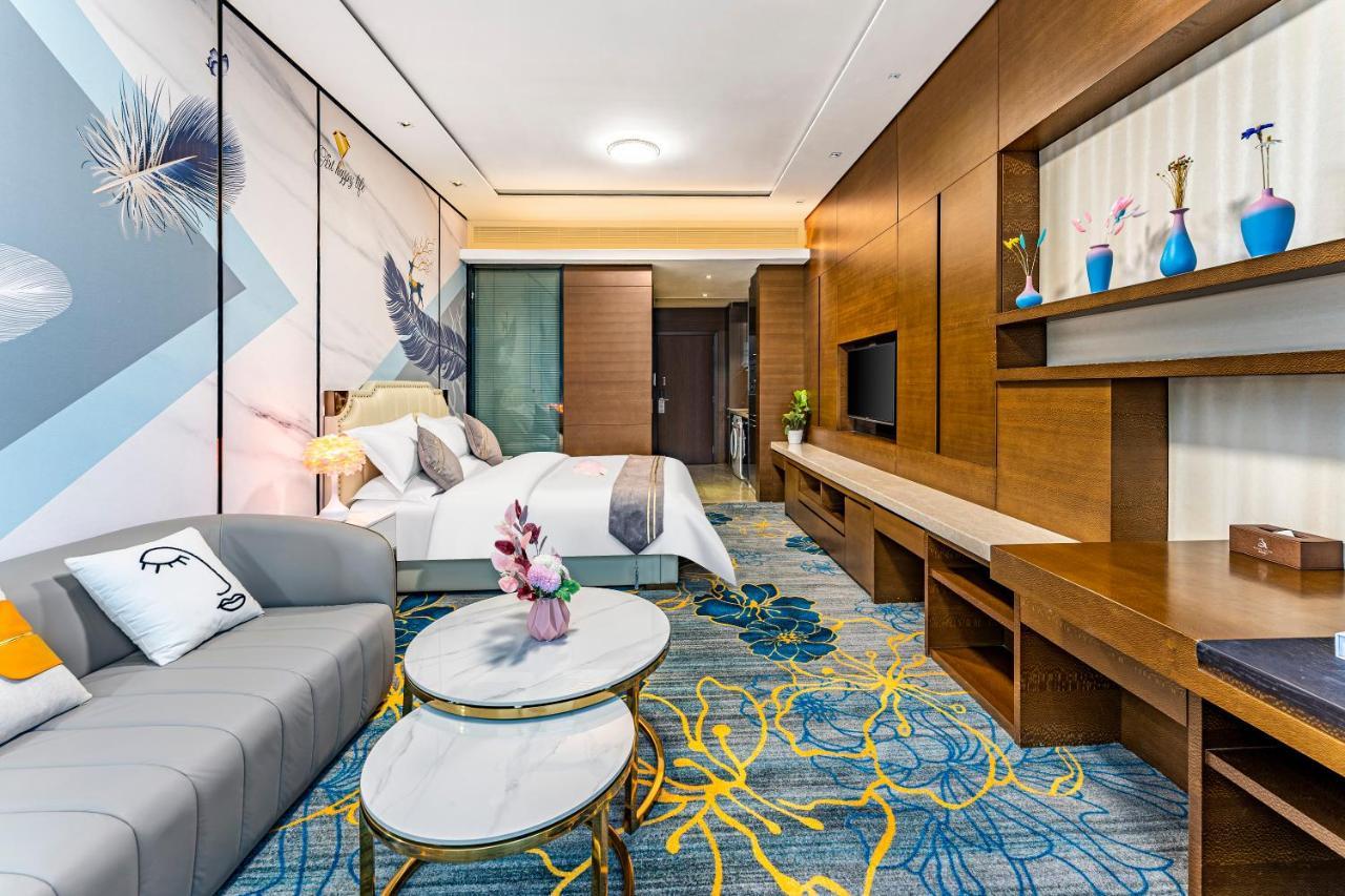 Qingman Apartment Guangzhou Zhujiang New Town East Railway Station Branch Exteriör bild