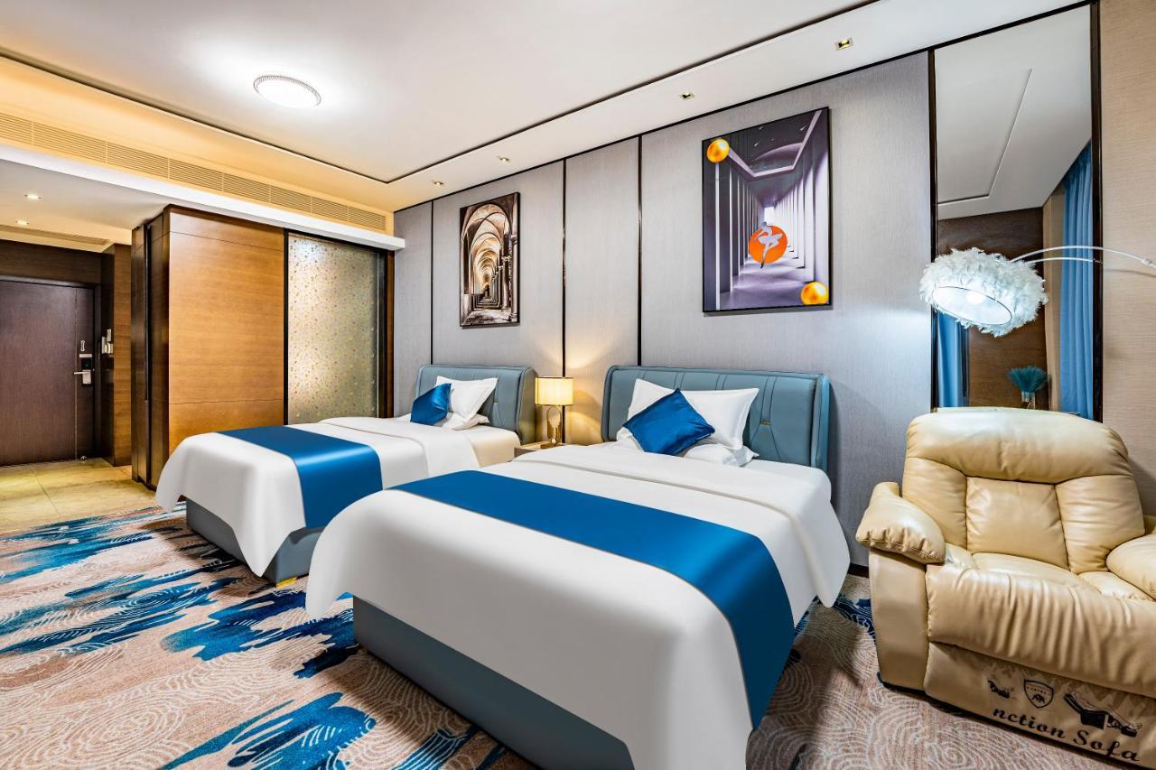Qingman Apartment Guangzhou Zhujiang New Town East Railway Station Branch Exteriör bild