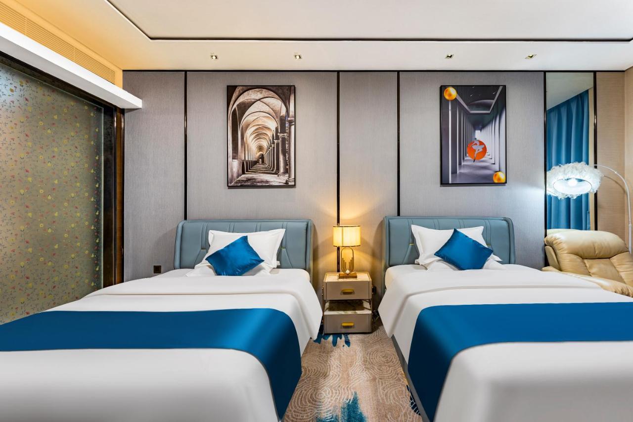 Qingman Apartment Guangzhou Zhujiang New Town East Railway Station Branch Exteriör bild