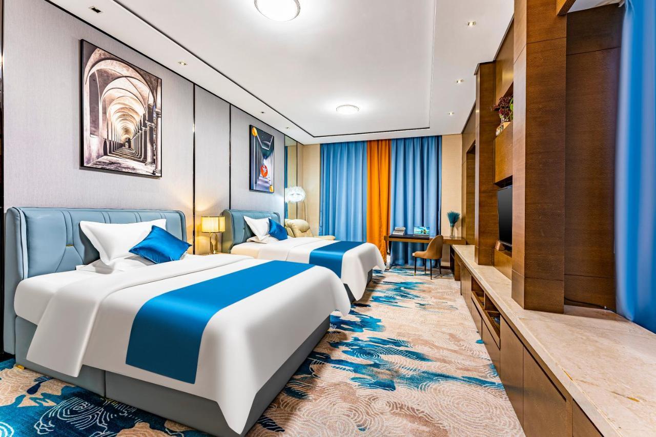 Qingman Apartment Guangzhou Zhujiang New Town East Railway Station Branch Exteriör bild