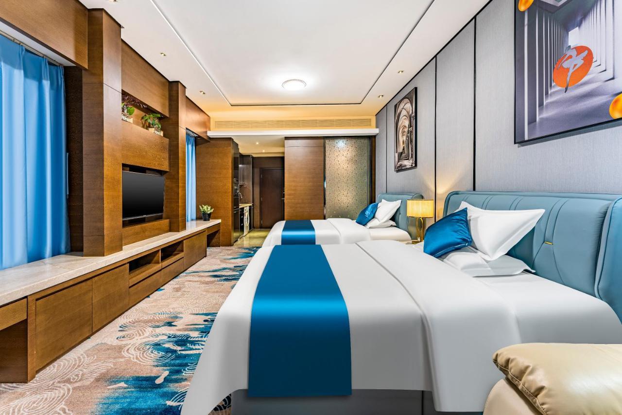Qingman Apartment Guangzhou Zhujiang New Town East Railway Station Branch Exteriör bild